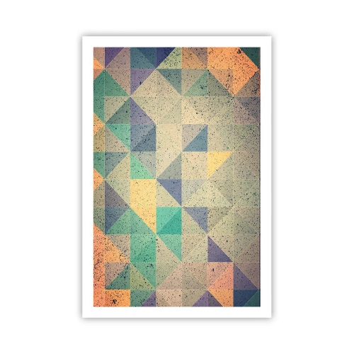 Poster - La repubblica dei triangoli - 61x91 cm