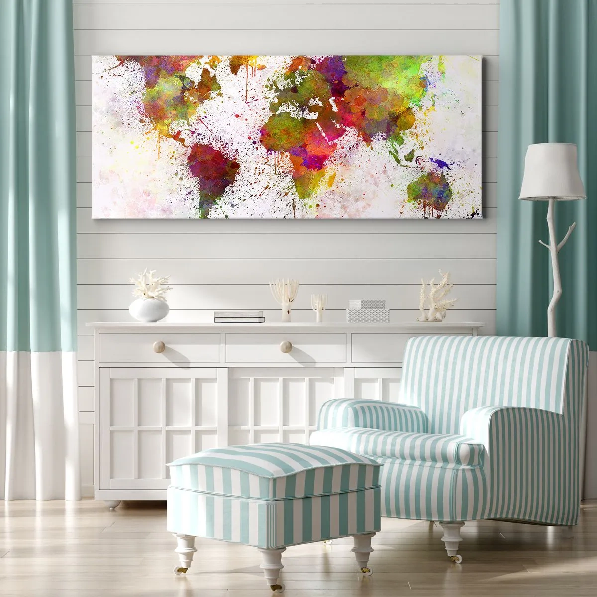 Quadro su tela - Stampe su Tela - È successo per caso - 90x30 cm