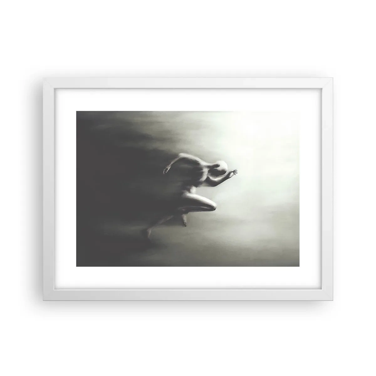 Poster in cornice bianca - Inarrestabile - 40x30 cm