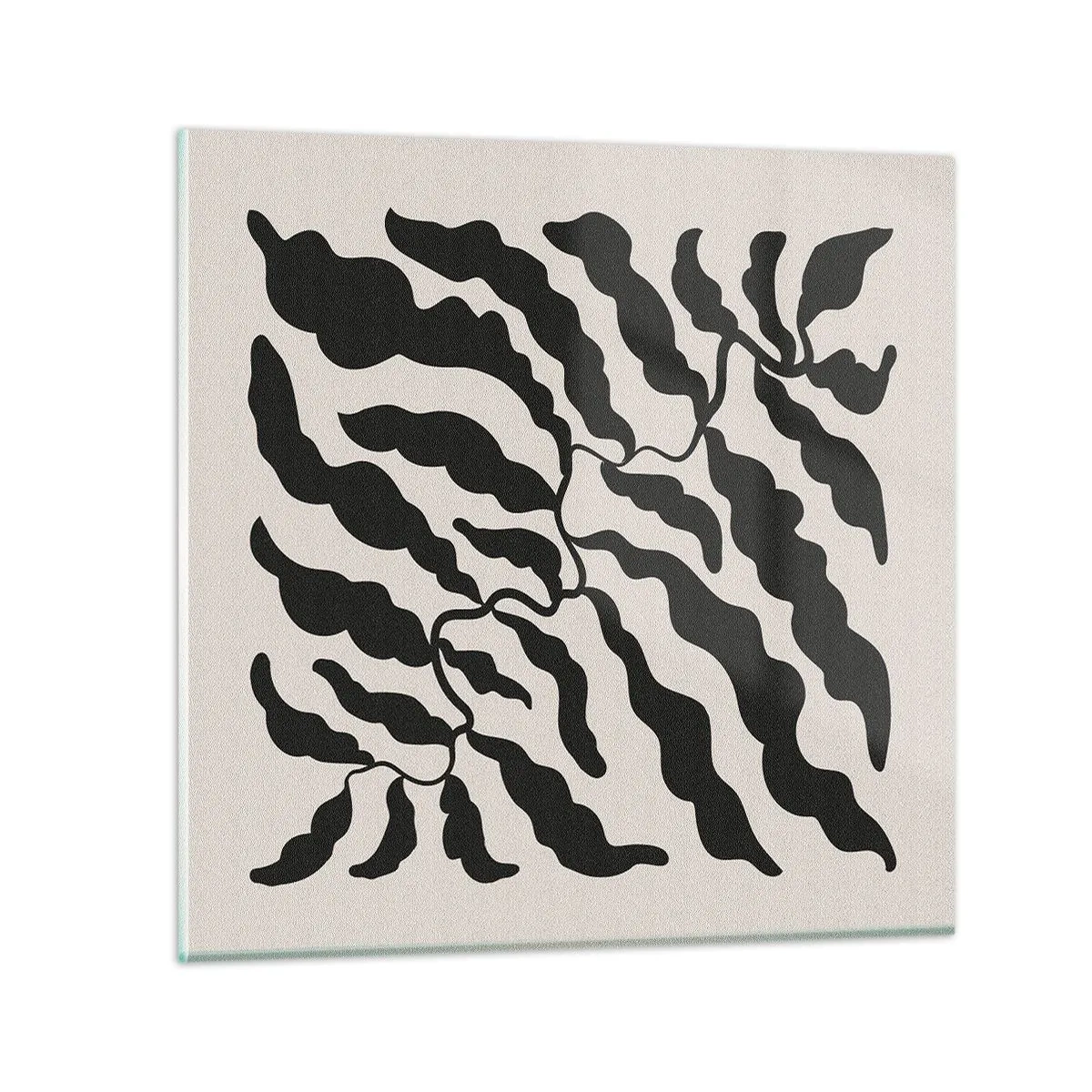 Quadro su vetro - La natura del quadrato - 40x40 cm