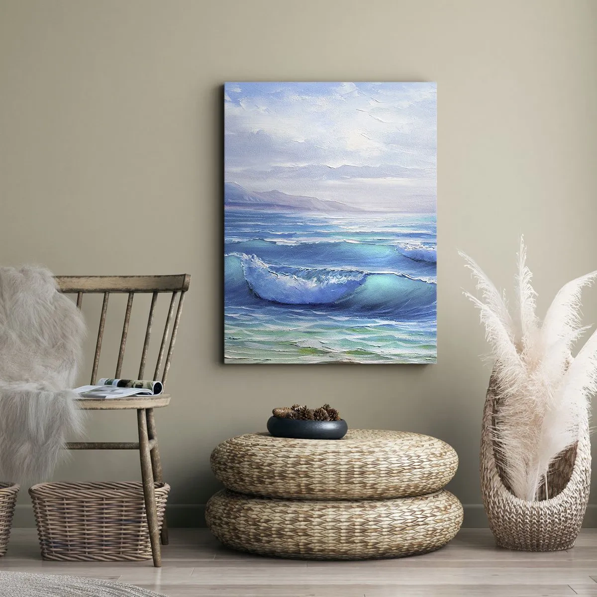 Quadro su tela - Stampe su Tela - Porta sollievo - 45x80 cm