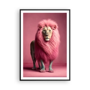 Poster in cornice nera - E non mette più paura - 70x100 cm