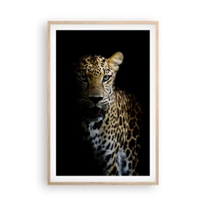 Poster in cornice rovere chiaro - Bellezza tenebrosa - 61x91 cm