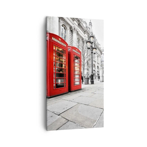 Quadro su tela - Stampe su Tela - Welcome to London - 45x80 cm