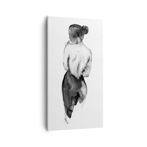 Quadro su tela - Stampe su Tela - Accanto a lei il mondo scompare - 55x100 cm