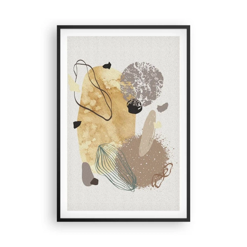 Poster in cornice nera - Schizzologia applicata - 61x91 cm