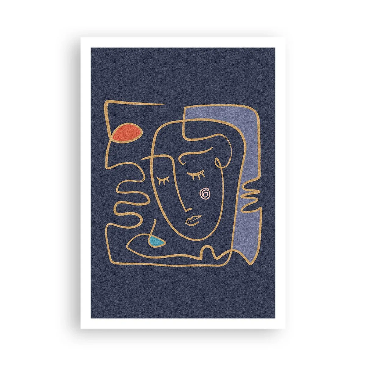 Poster - Pensierosa - 70x100 cm