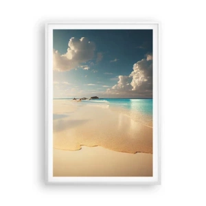 Poster in cornice bianca - Giornata ideale - 70x100 cm