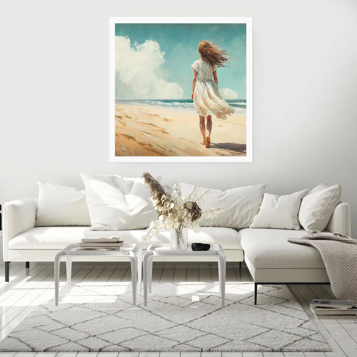 Poster - Dove sole e vento si incontrano - 30x30 cm