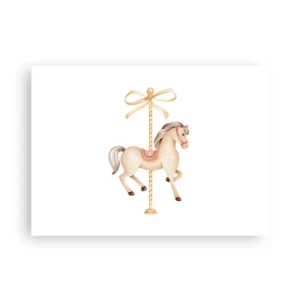 Poster - Trotto aggraziato - 70x50 cm