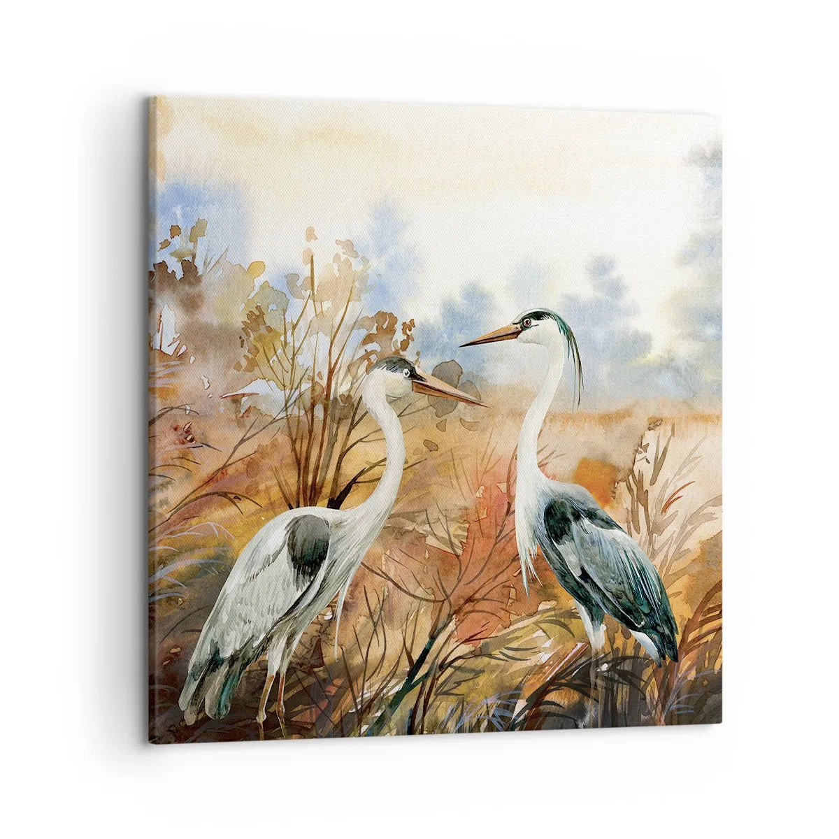 Quadro su tela - Stampe su Tela - Dove in autunno? - 50x50 cm