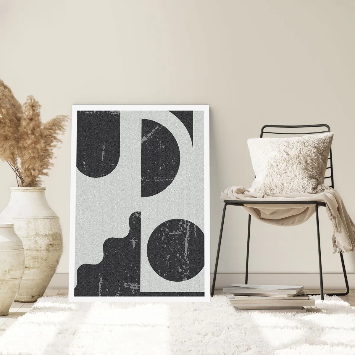 Poster - Composizione sopra e sotto - 70x100 cm