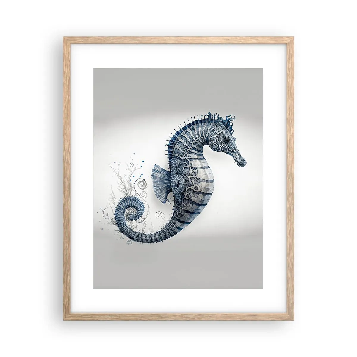 Poster in cornice rovere chiaro - Delicato scherzo di natura - 40x50 cm