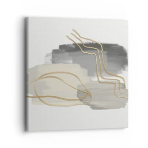 Quadro su tela - Stampe su Tela - Durata e movimento - 40x40 cm