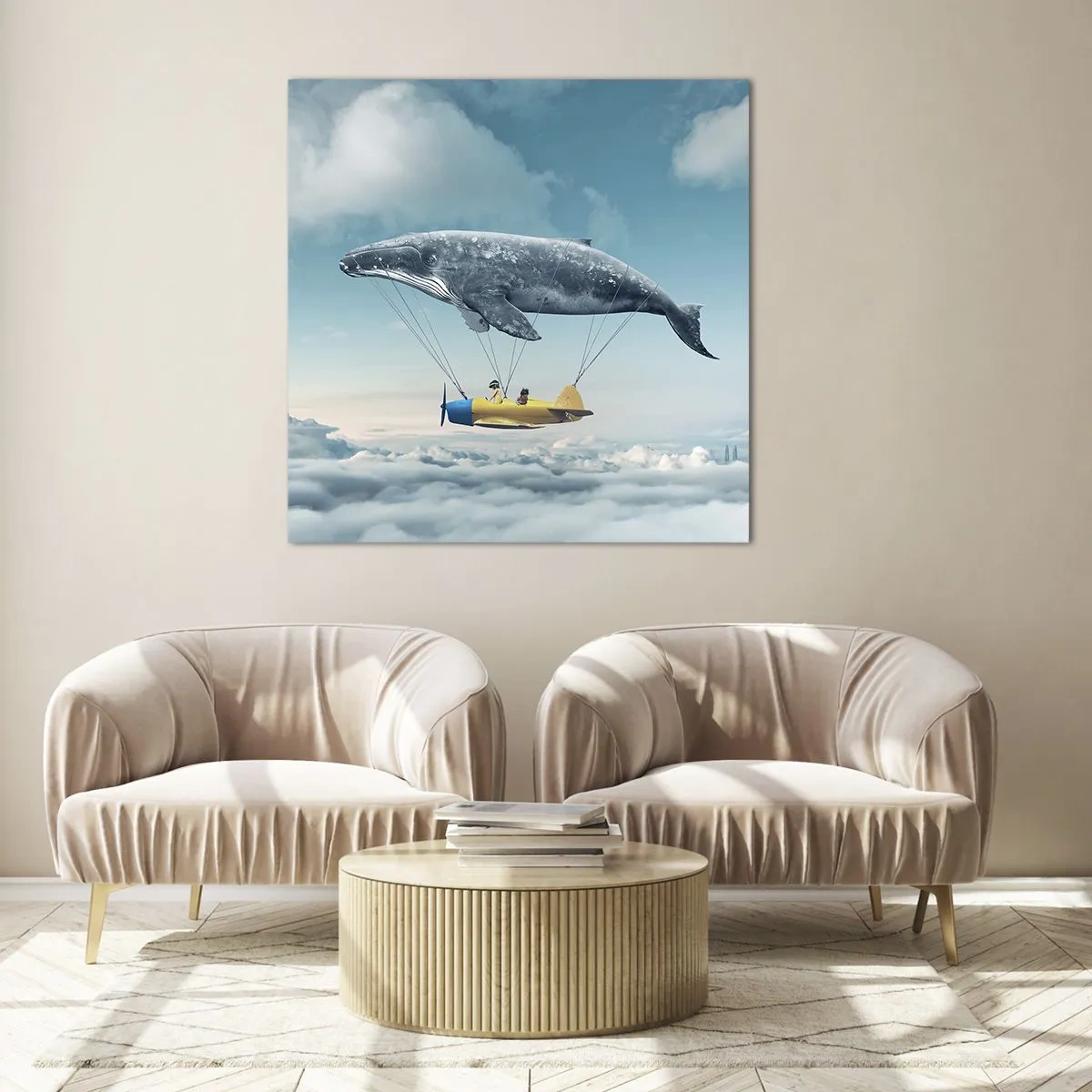 Quadro su vetro - Perché no? - 50x50 cm