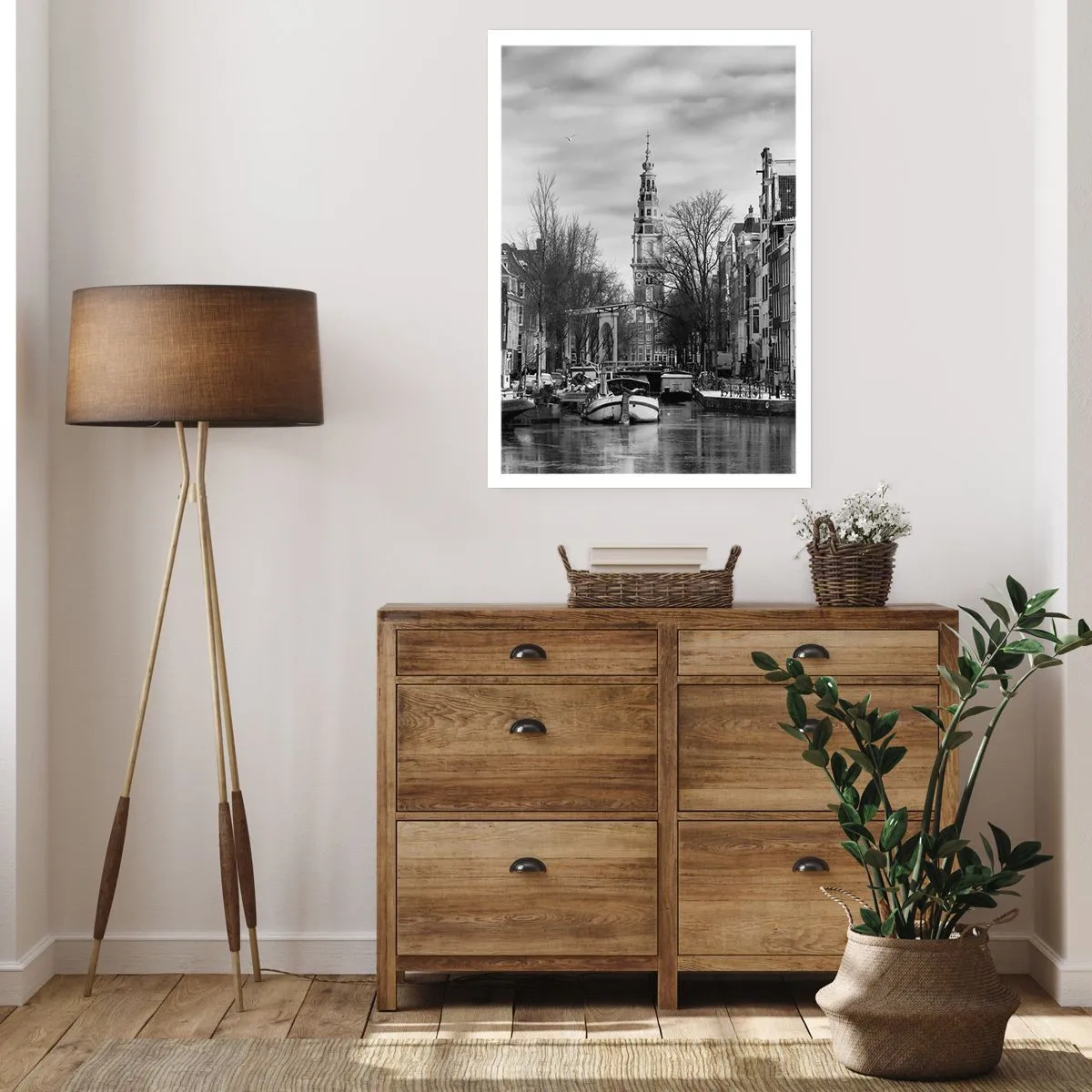Poster - Atmosfera di Amsterdam - 70x100 cm