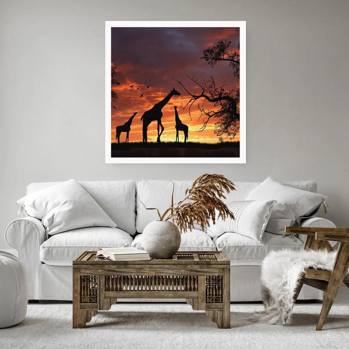 Poster - Piccola cena tra amici - 40x40 cm