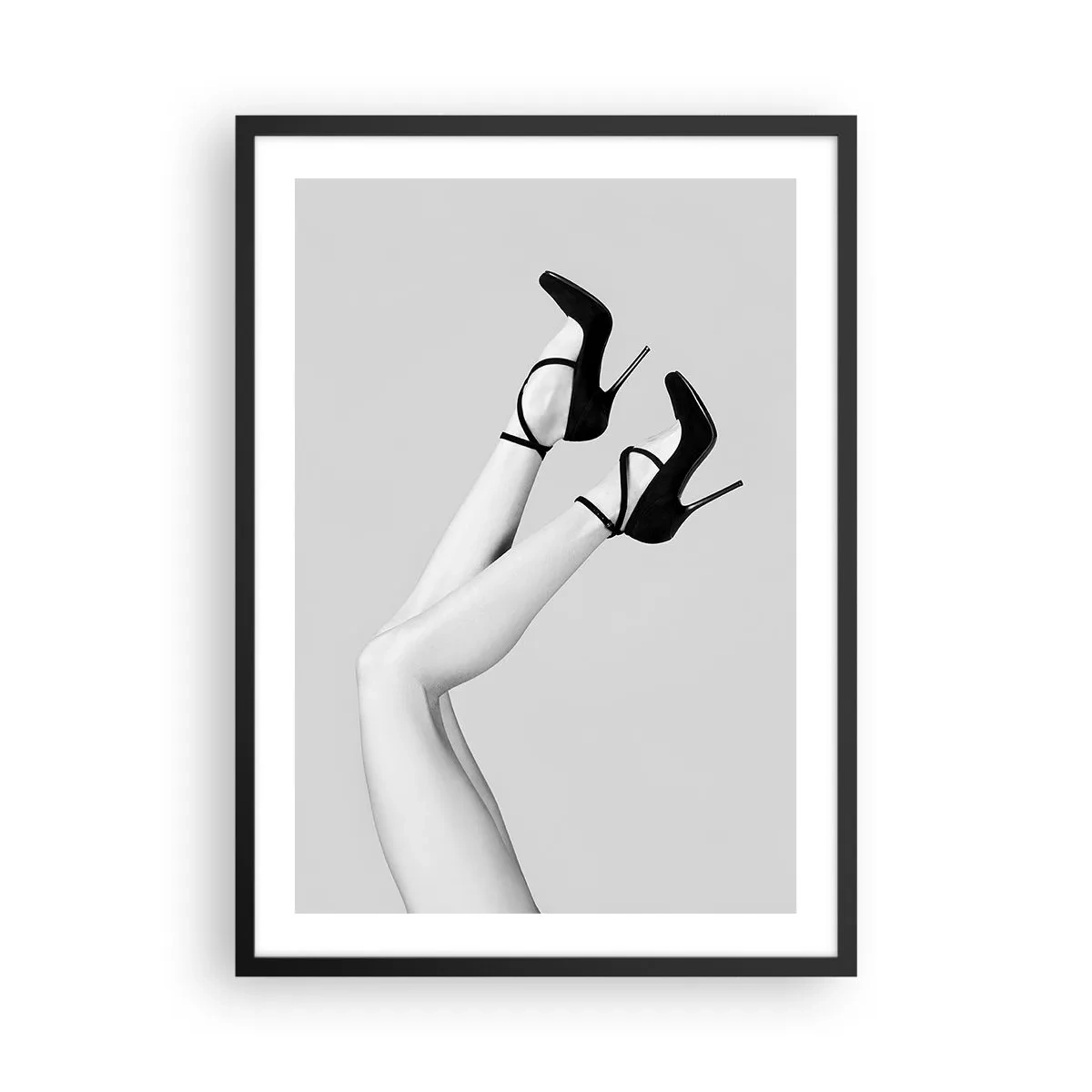Poster in cornice nera - Sottosopra - 50x70 cm