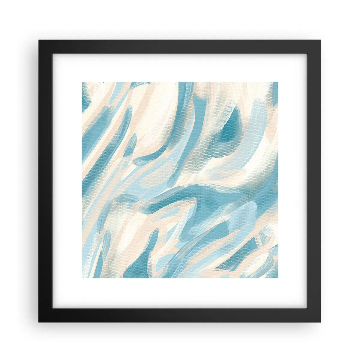 Poster in cornice nera - Brezze primaverili - 30x30 cm