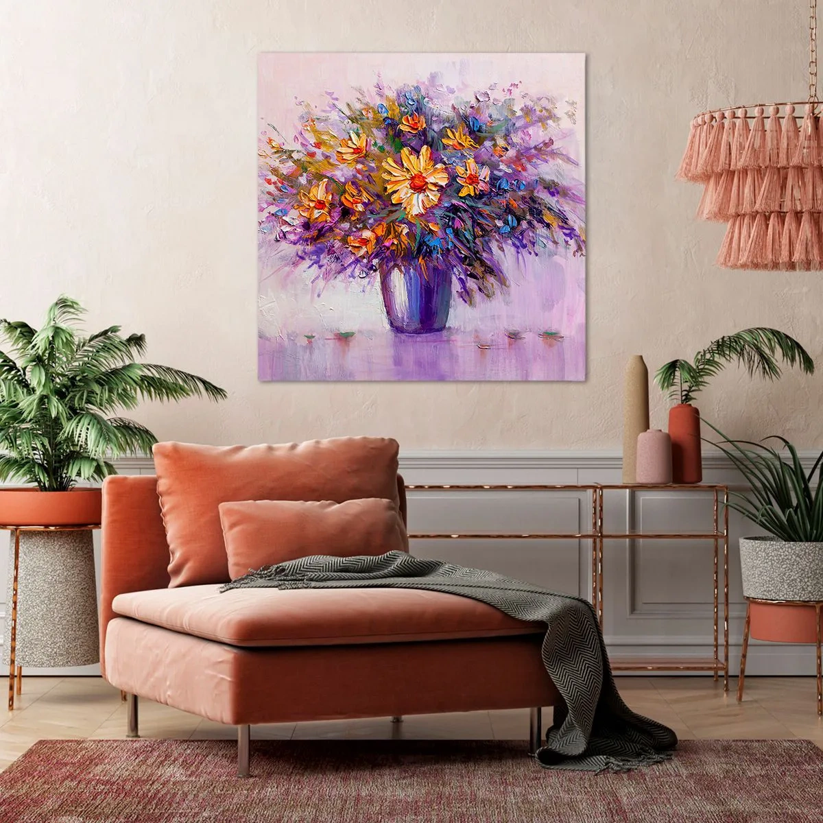 Quadro su tela - Stampe su Tela - Odore dolce, aspetto dolce - 60x60 cm