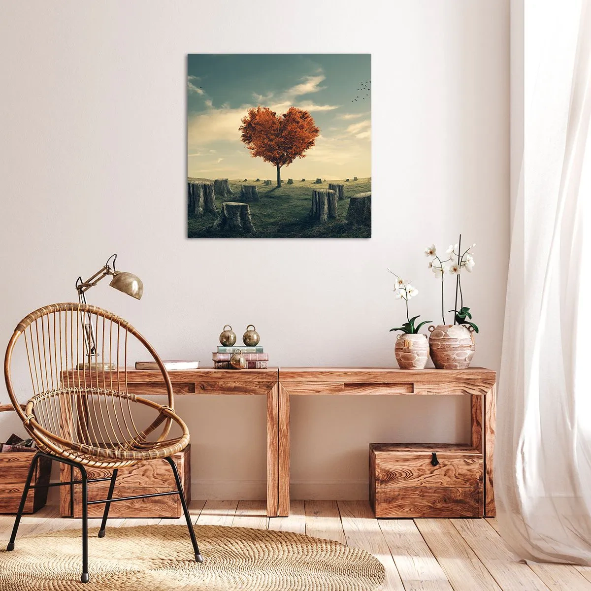 Quadro su tela - Stampe su Tela - C'è sempre speranza - 40x40 cm