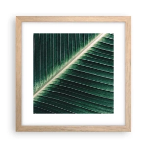 Poster in cornice rovere chiaro - Il ritmo della natura - 30x30 cm