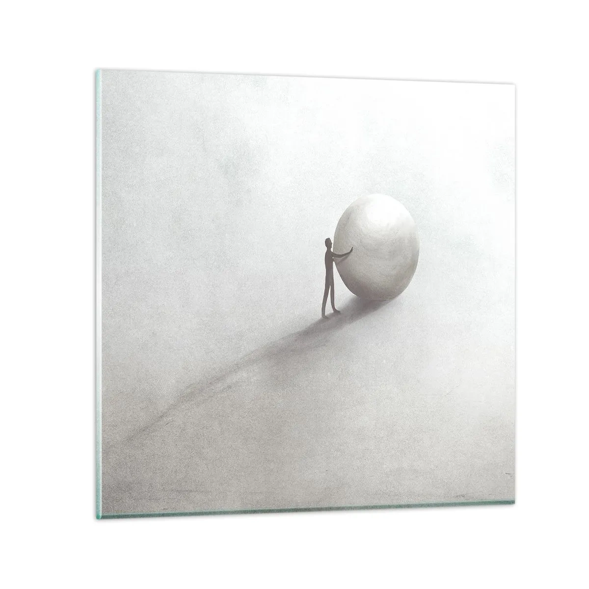 Quadro su vetro - Il gioco della vita - 60x60 cm