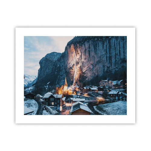 Poster - Lo spirito luminoso dell'inverno - 50x40 cm