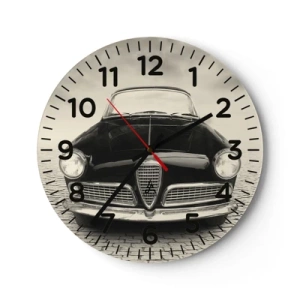 Orologio da parete - Orologio in Vetro - Come non amarmi? - 30x30 cm