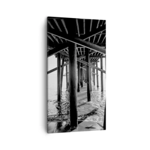 Quadro su tela - Stampe su Tela - Nascondiglio in spiaggia - 45x80 cm