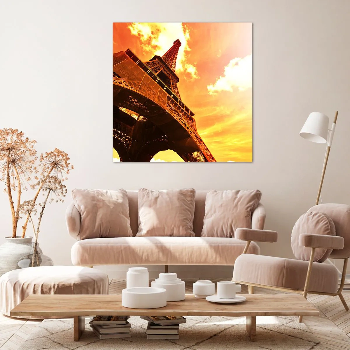 Quadro su tela - Stampe su Tela - Monumentale, perché dorata dal sole - 50x50 cm