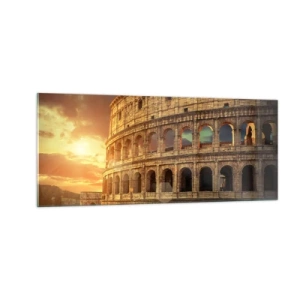 Quadro su vetro - Impressione colossale - 100x40 cm