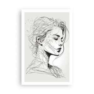 Poster - Ritratto pensieroso - 61x91 cm