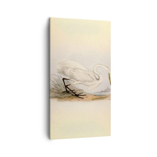 Quadro su tela - Stampe su Tela - La signora nel canneto - 45x80 cm