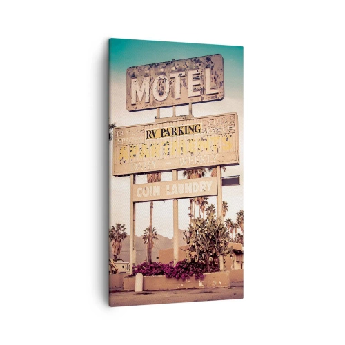 Quadro su tela - Stampe su Tela - Qui il tempo si è fermato - 45x80 cm