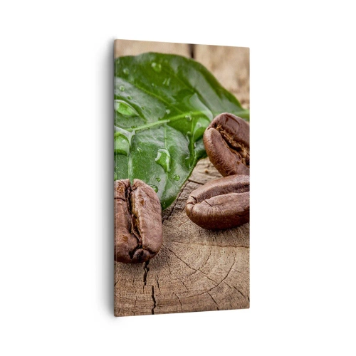 Quadro su tela - Stampe su Tela - Nero e autentico - 55x100 cm