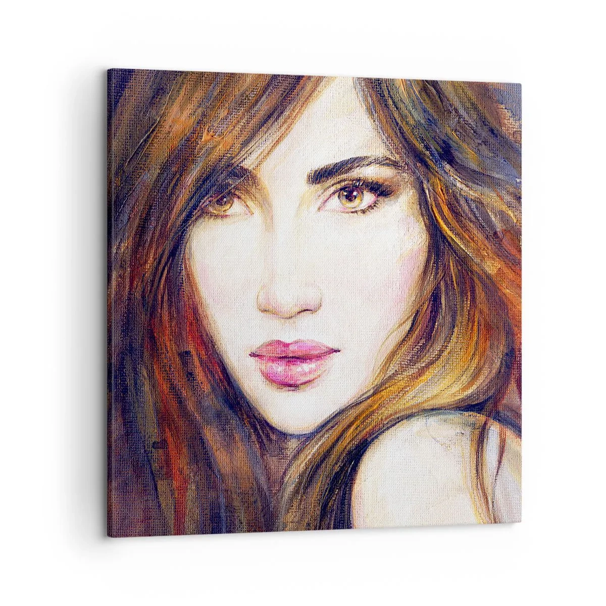 Quadro su tela - Stampe su Tela - Un penny per i tuoi pensieri - 50x50 cm