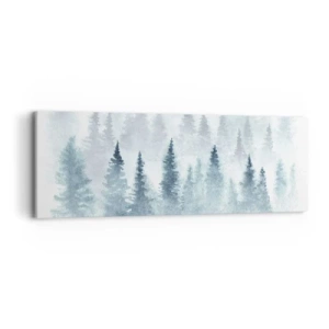 Quadro su tela - Stampe su Tela - Avvolti nella nebbia - 90x30 cm