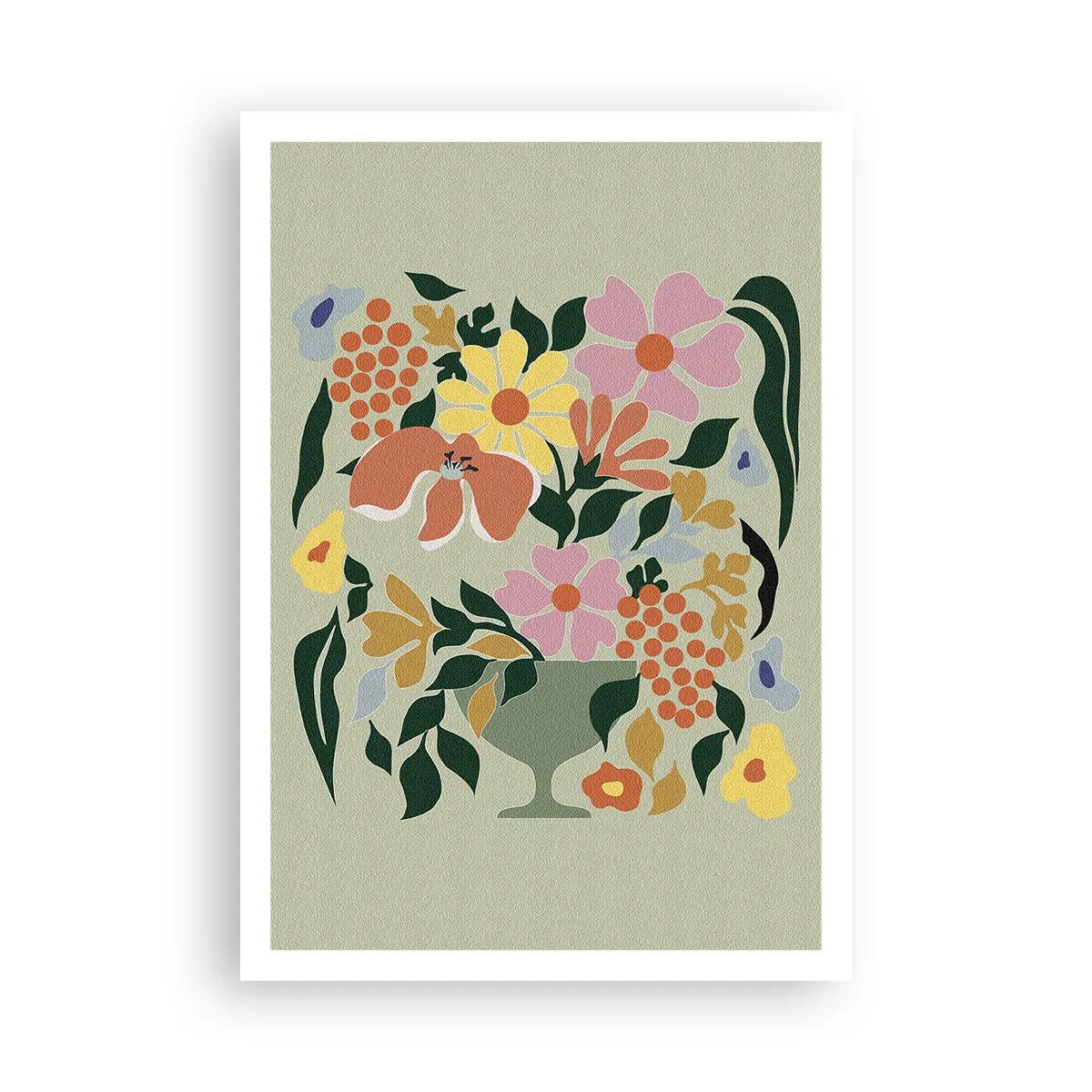 Poster - Bouquet pieno di vita - 70x100 cm