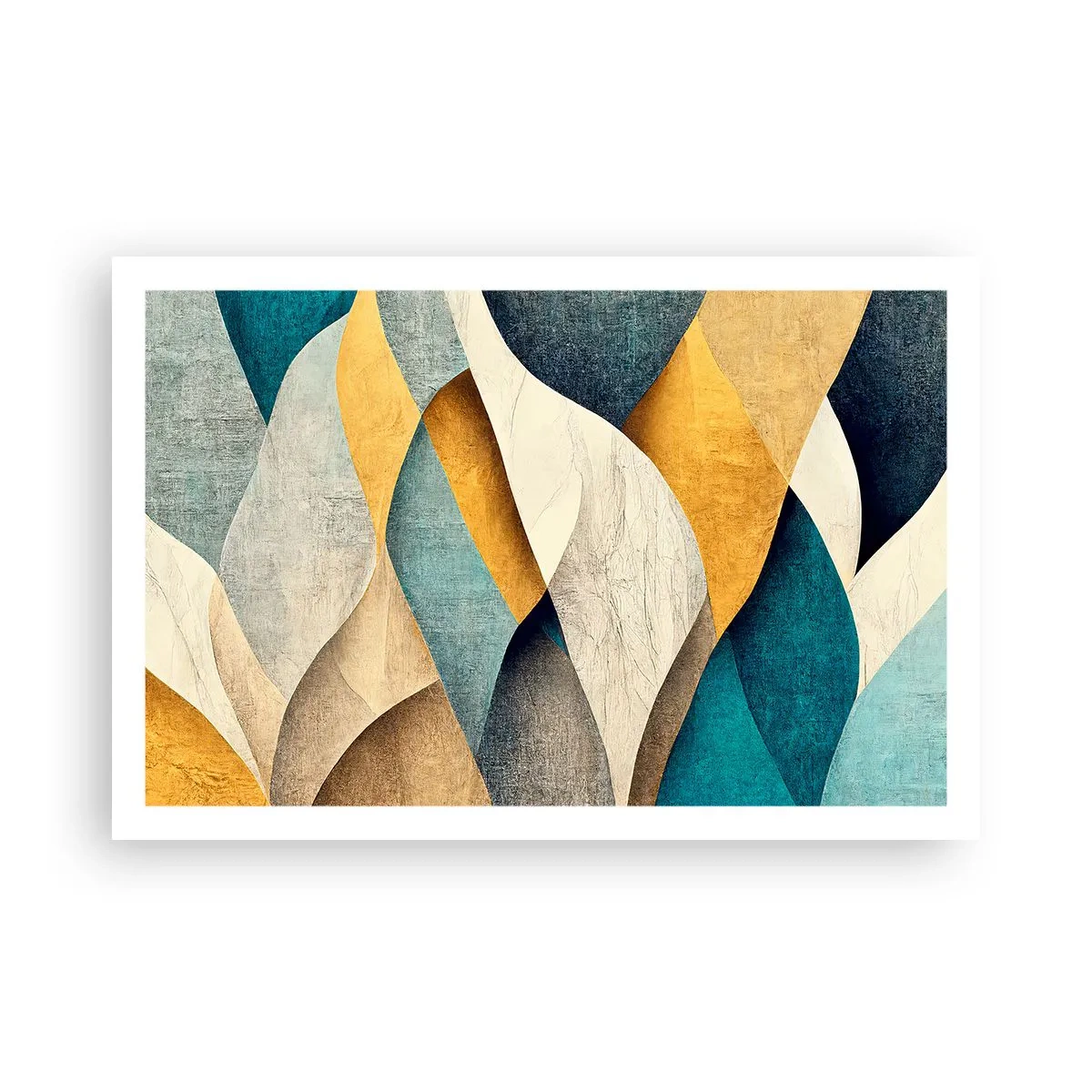 Poster - Ritmo e ondulazioni - 91x61 cm