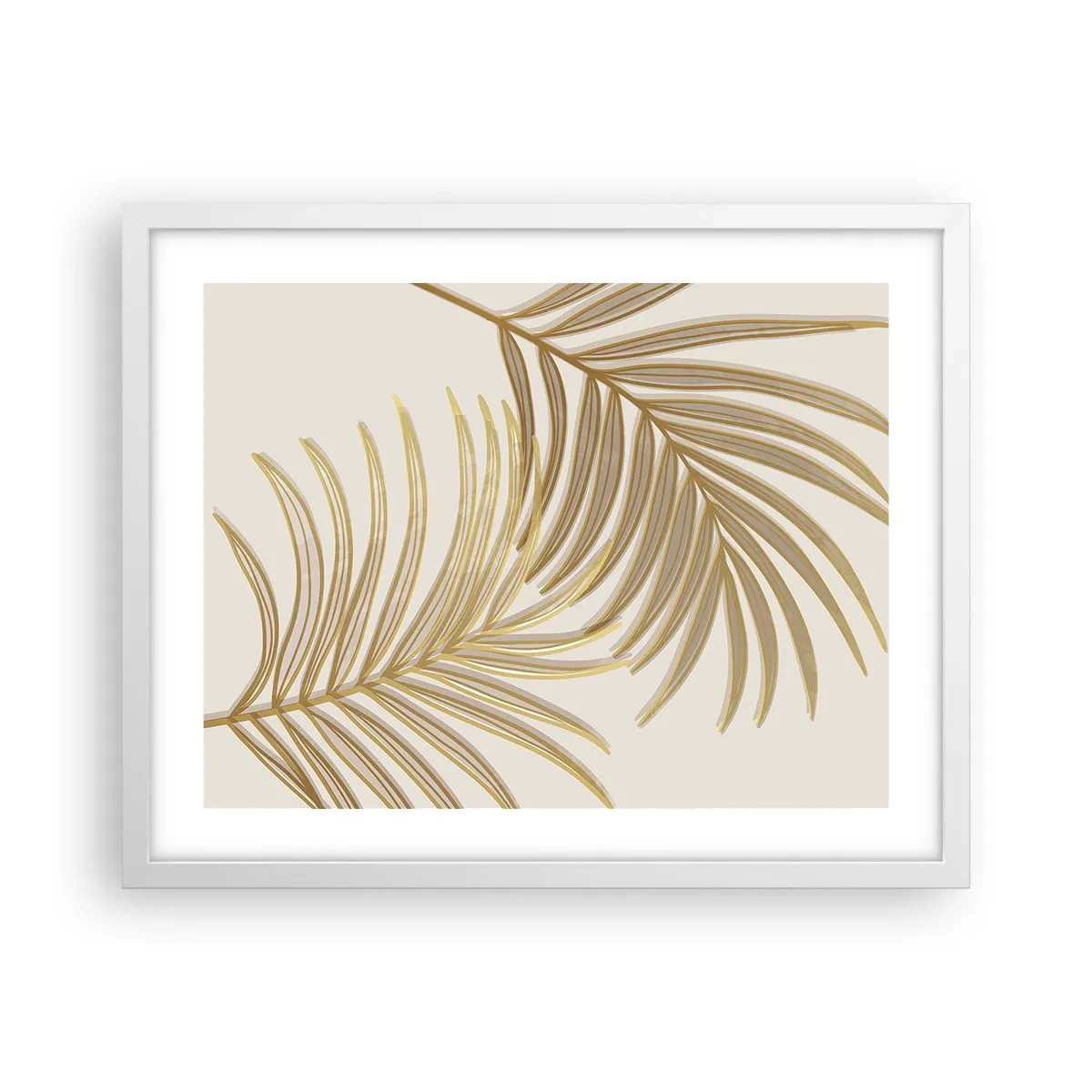 Poster in cornice bianca - Palma d'oro! - 50x40 cm