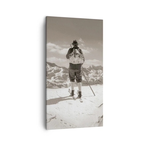 Quadro su tela - Stampe su Tela - E i monti sono immutabili - 45x80 cm