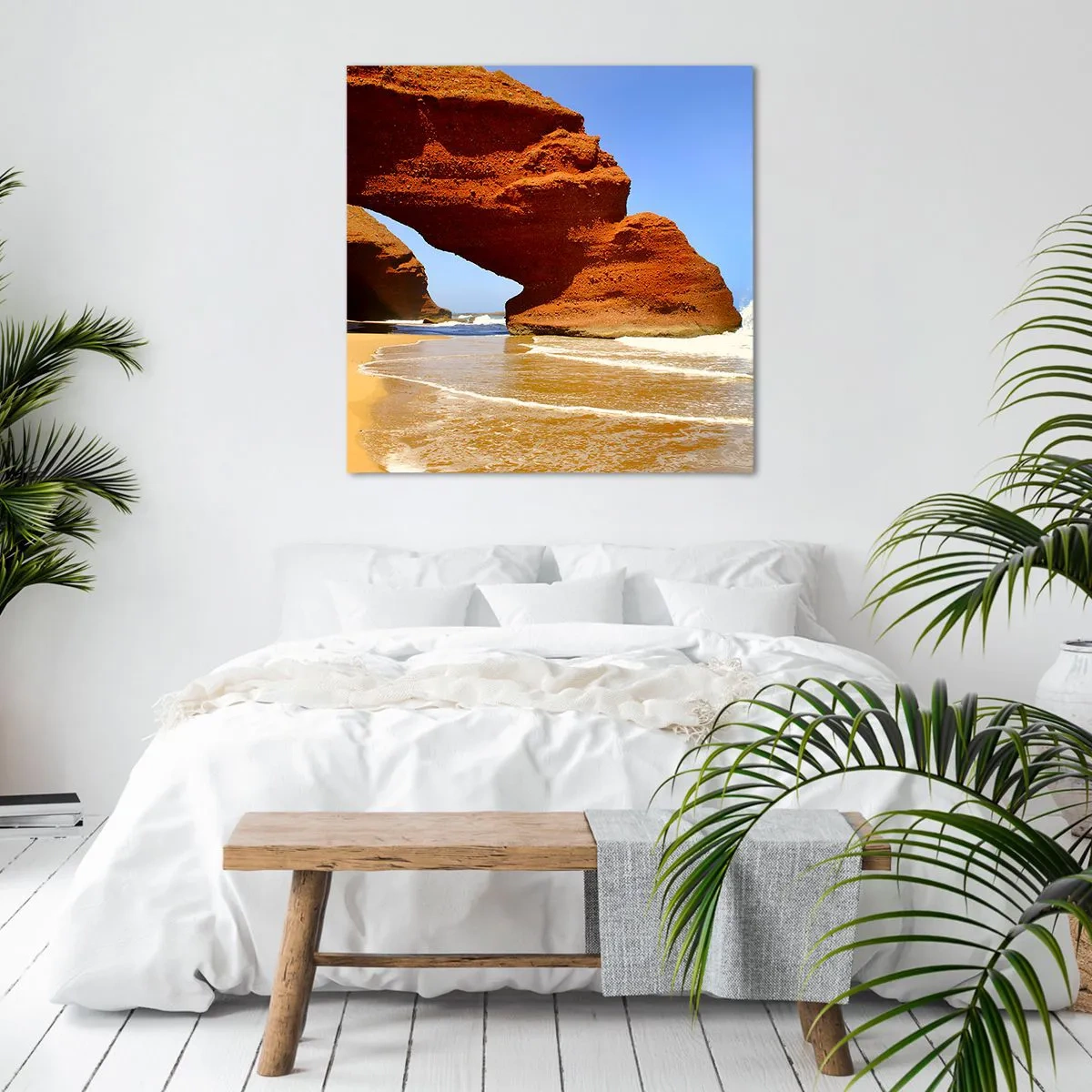 Quadro su tela - Stampe su Tela - Migliaia di anni di acqua e vento - 70x70 cm
