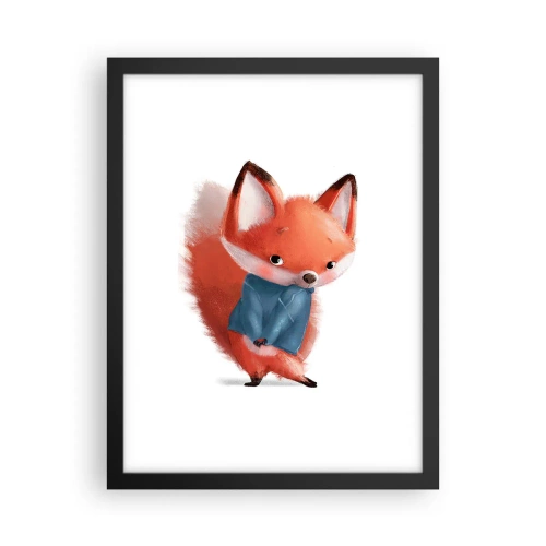 Poster in cornice nera - Ci sto bene? - 30x40 cm