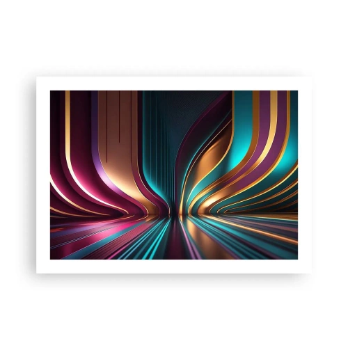 Poster - Architettura di luce - 70x50 cm