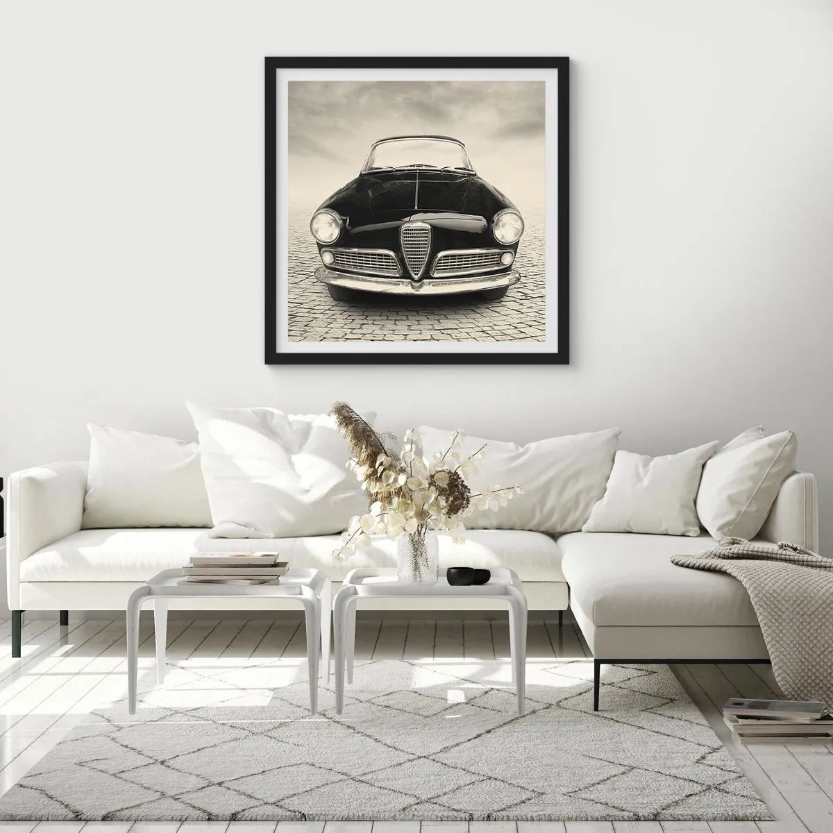 Poster in cornice nera - Come non amarmi? - 30x30 cm