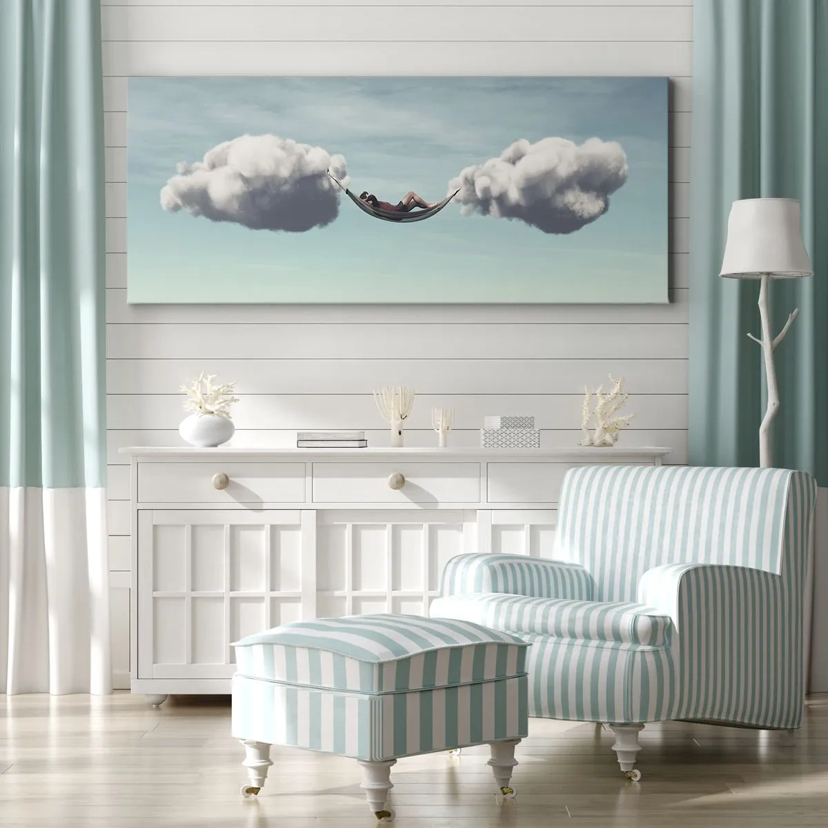 Quadro su tela - Stampe su Tela - La felicità del momento - 100x40 cm