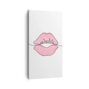 Quadro su tela - Stampe su Tela - Pronti al bacio? - 55x100 cm