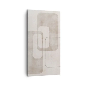 Quadro su tela - Stampe su Tela - Giunti geometrici - 55x100 cm