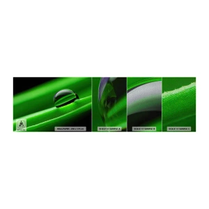 Campione di Fotomurale Premium Sand - La vita da vicino - Astrazione, Grafica, Una goccia d'acqua - 100x30 cm